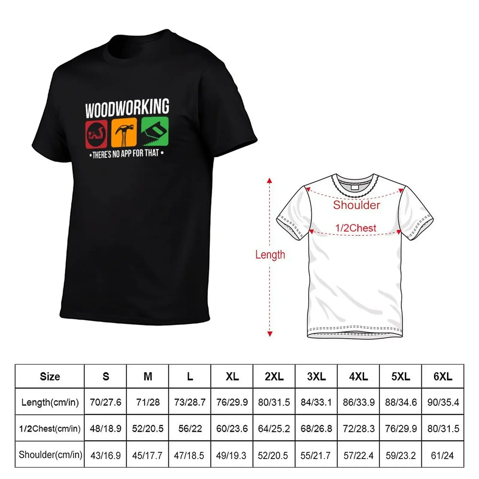 Carpenter Woodworking Hammer Saw Chisel Tools Gift T-Shirt vintage clothes quick drying oversized t shirt mens workout shirts