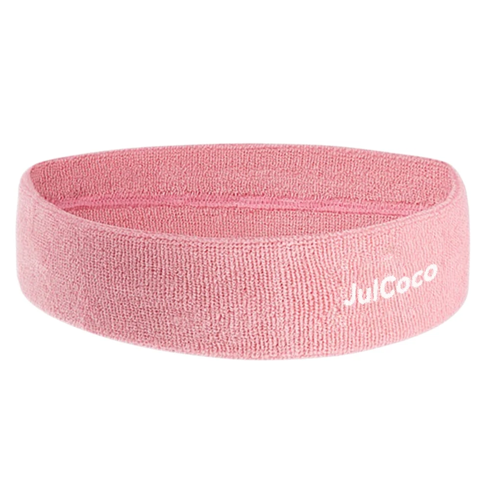 JulCoco Headbands against sweating, Elastic Headband Sports Sweatbands Athletic Stretchy Head Band