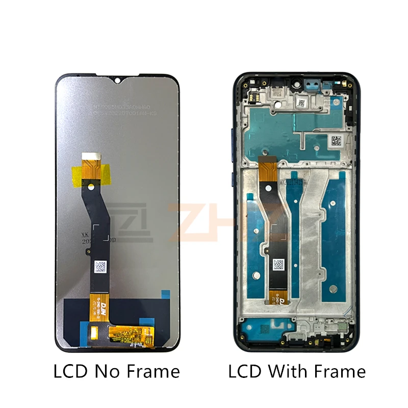 For Motorola Moto G Play 2021 LCD Display Touch Screen Digitizer Assembly With Frame XT2093 Display Replacement Parts