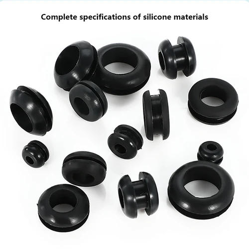 Imagen 2 del producto Bobina protectora de doble cara de silicona resistente a altas temperaturas, tubo de aire, roscado, hebilla Circular, anillo de sellado, cubierta inteligente