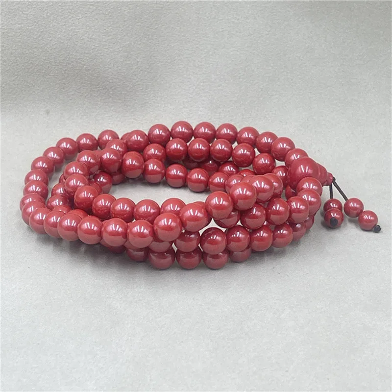 

Factory Natural Necklace 108 Beads Multi-Circle Birth Year Emperor Sandstone Beaded Bracelet