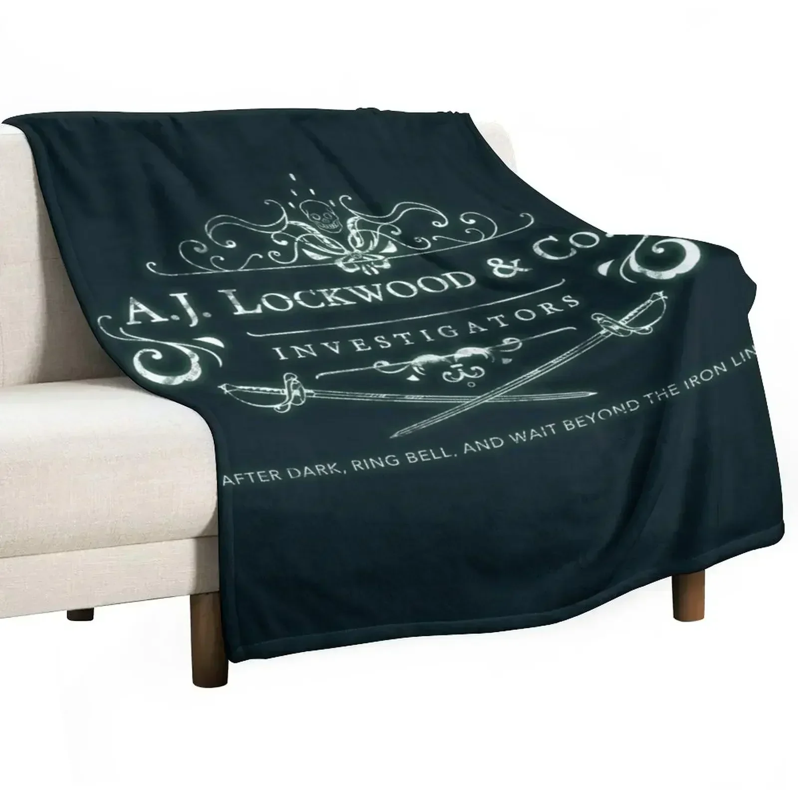 A.J. Lockwood & Co. Throw Blanket Vintage Heavy Decorative Sofa blankets and throws Sofas Designers Blankets
