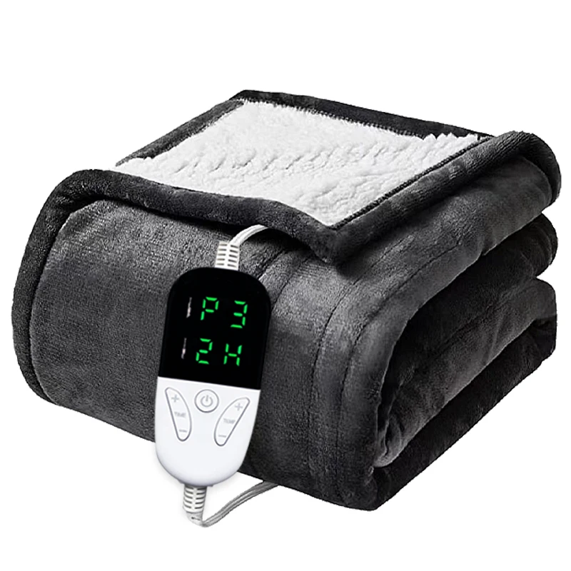 Washable Doublelayer Temperature Controlled Heating Cross Border Electric Blanket Electric Blanket Cover Blanket Heating Blanket