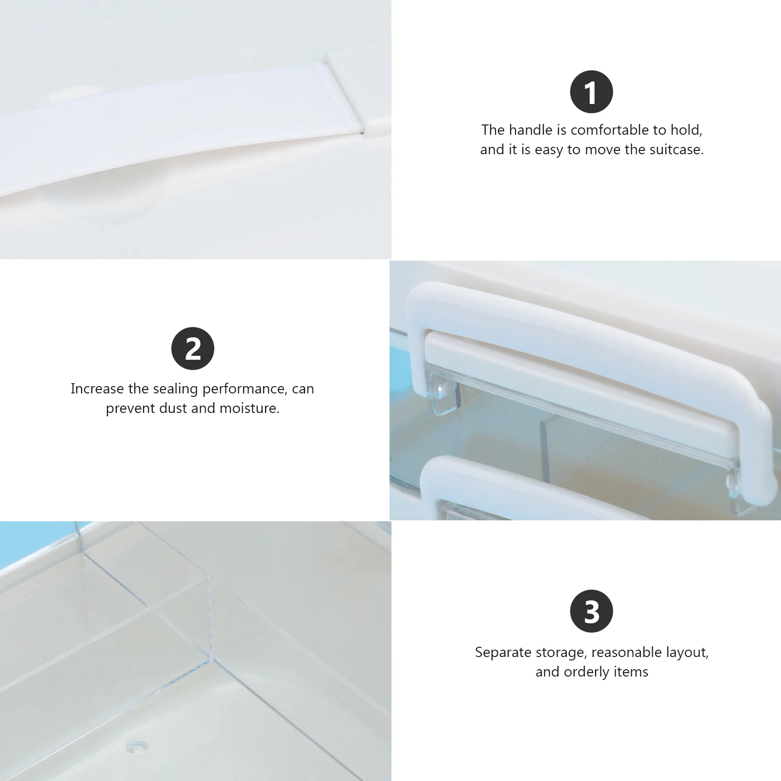 1 قطعة صندوق تخزين طبي متعدد الأغراض طبقة مزدوجة المحمولة المنزلية الإسعافات الأولية المنظم الطوارئ سعة كبيرة الطب