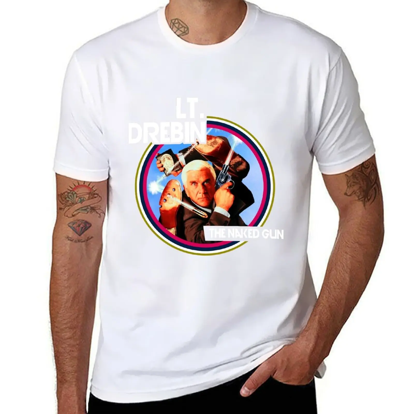 

Lover Gift Leslie Nielsen Classic Fan T-Shirt anime t shirts oversize t shirt man designer T-Shirt