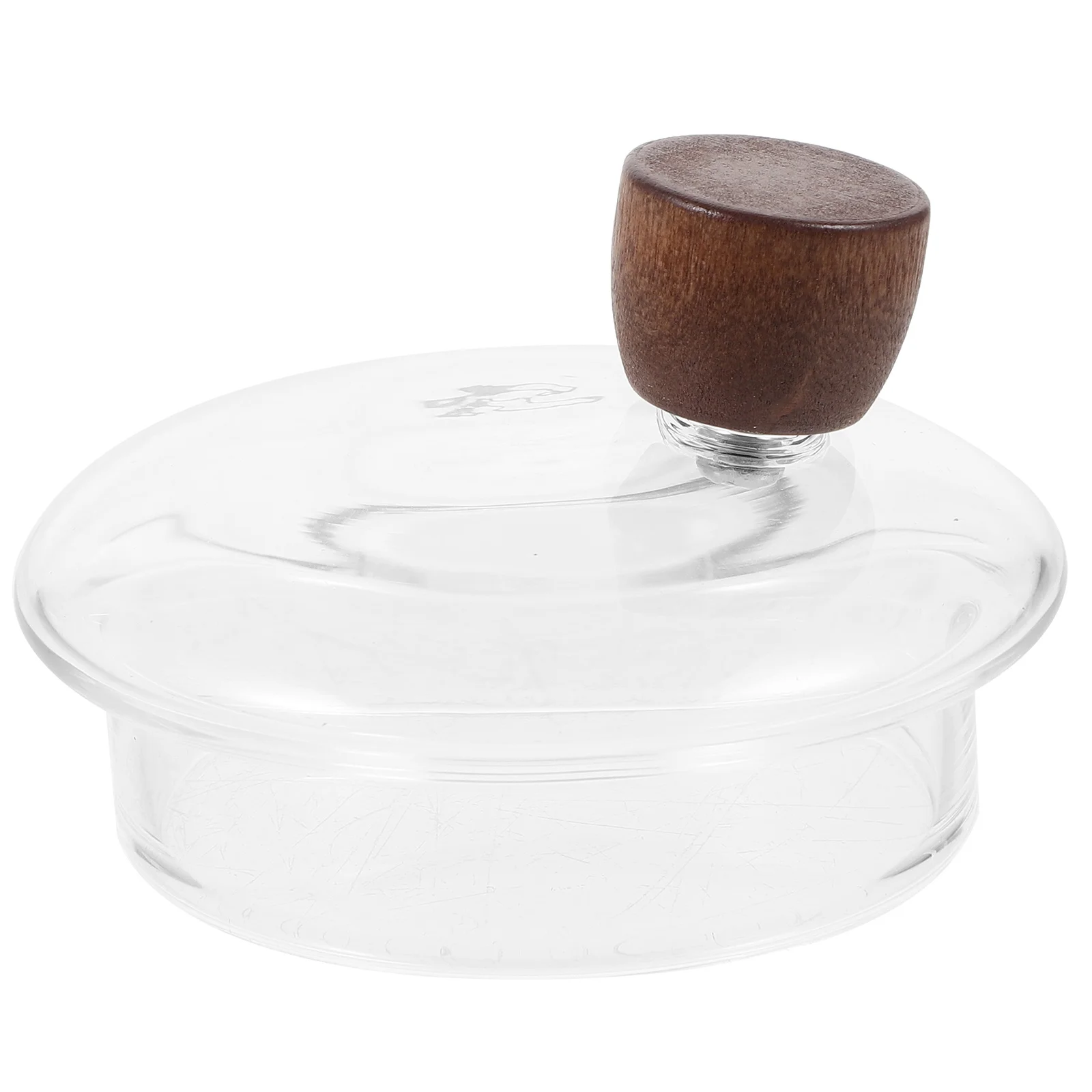 

Heat Resistant Glass Lid for Tea Kettle Replacement Clear Cover Smooth Edge Fine Texture Easy Wash Home Outdoor Use