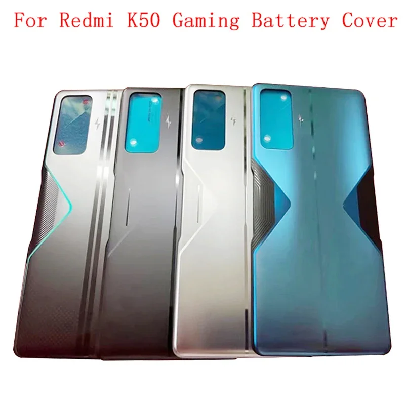 For Xiaomi Redmi K50 Gaming Back Cover with Logo Repair Parts