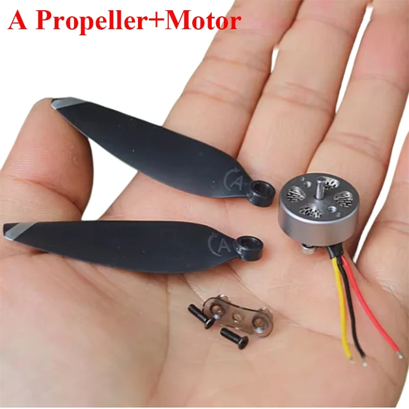 2750KV Micro 18mm 3-phase Brushless Motor + A/B Propeller Blade High Speed 2S-3S Drone FPV Quadcopter Drone UAV Aircraft Engine 