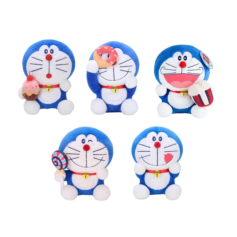 

Doraemon Dessert Series, плюшевая игрушка, мультяшная и милая аниме-кукла, детские игрушки, подушка, подарок на день рождения для детей, друзей, мальчиков