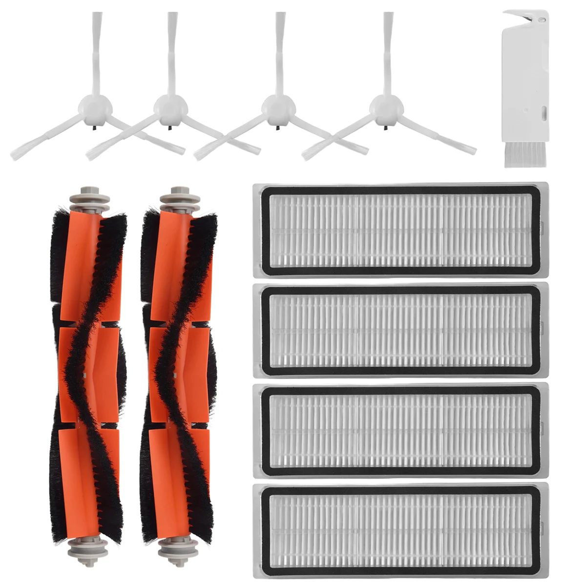 Xiaomi Mijia 1C stytj01zhm miロボット掃除機モップskv4093glスペアパーツa19g用サイドブラシローラーhepaフィルター