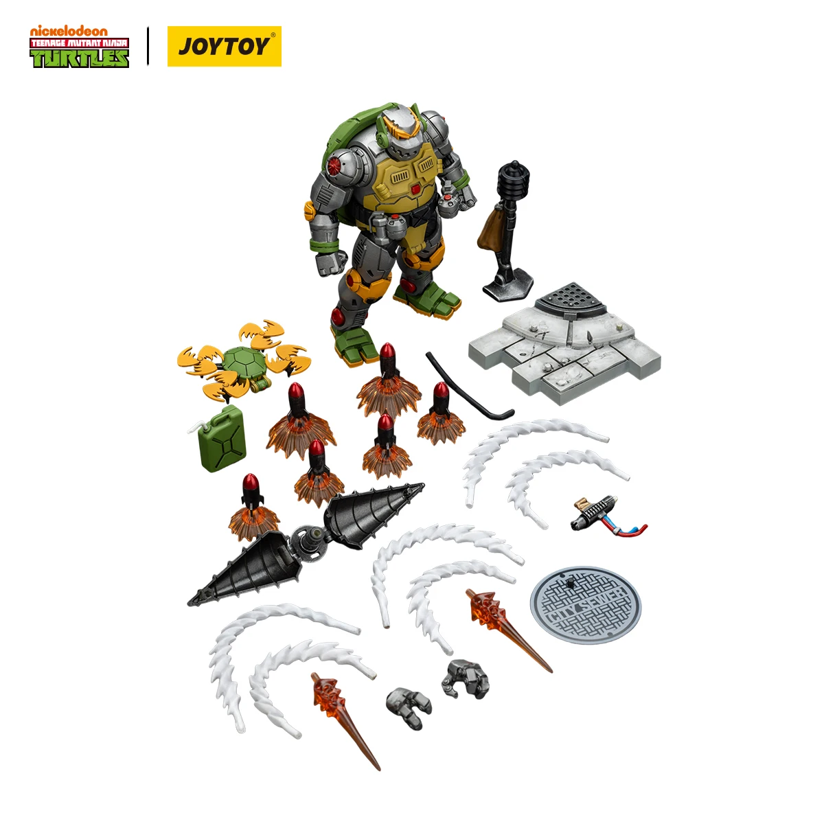 

[Предзаказ] JOYTOY TMNT 1/18 Фигурка TMNT-Leatherhead/TMNT-Metalhead 2 шт. Модель