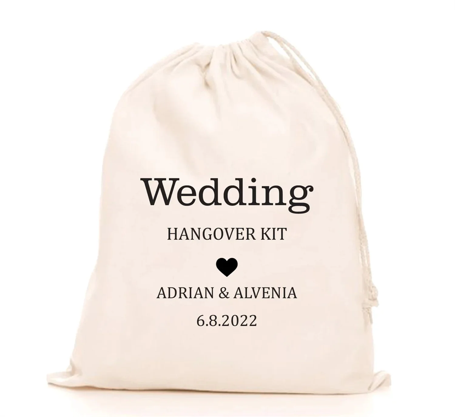 Kit de resaca de boda personalizado de 20 piezas, bolsas de recuerdo de invitados, kit de resaca personalizado, bolsas de lona, kit de resaca de boda, survi de boda
