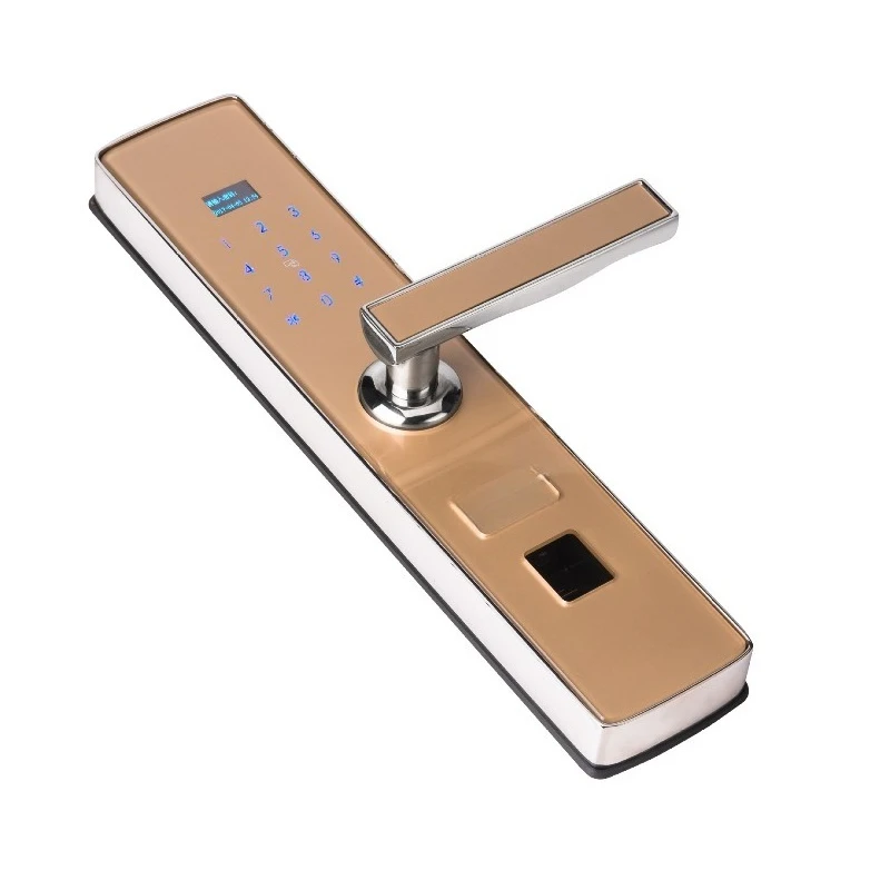 Stainless steel fingerprint lock, electronic lock, smart lock