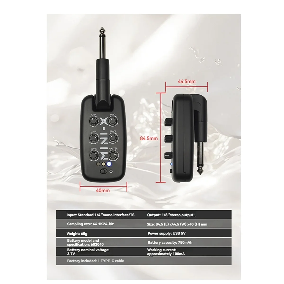 

A11Z-Best-Selling M-VAVE MINI-X Портативный мини-усилитель для наушников для гитары