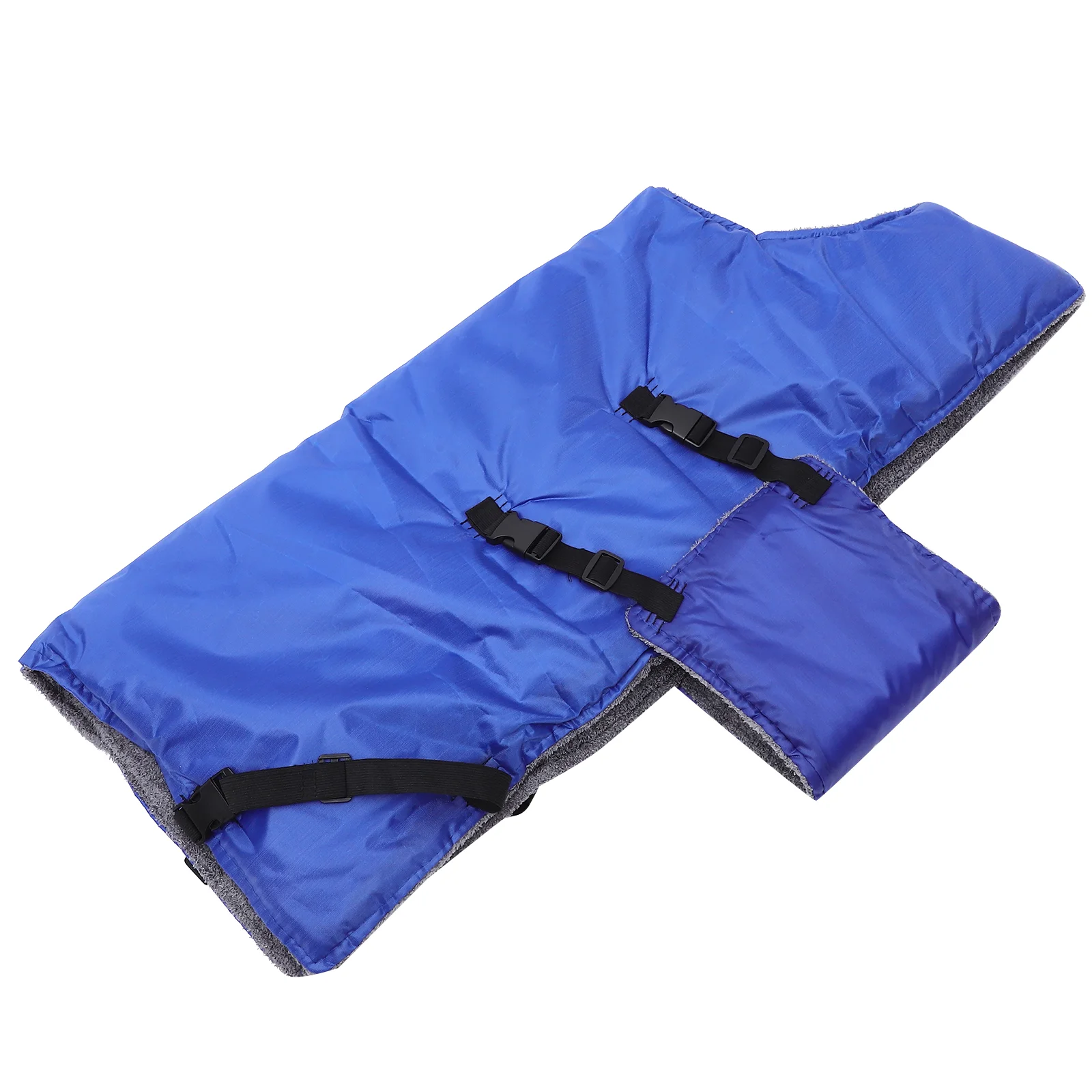 Colete de panturrilha roupas quentes casacos de cabra para cobertores de inverno protetor de tempo frio sherpa velo impermeável engrossar feminino