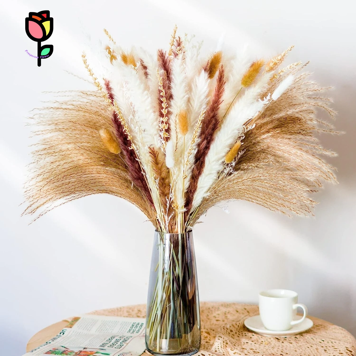 

Natural Preserved Flowers Pampas Grass Boho Home Wedding Decor Artificial Flowers Lavender Room Decortion Limonium Party Items