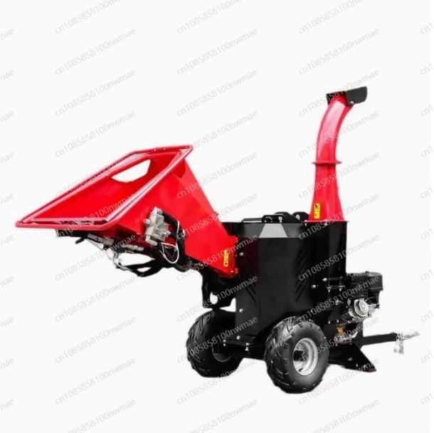 Forestry Garden Machinery Gasoline ood Chipper Machine Tree Leaves Crusher Shredder