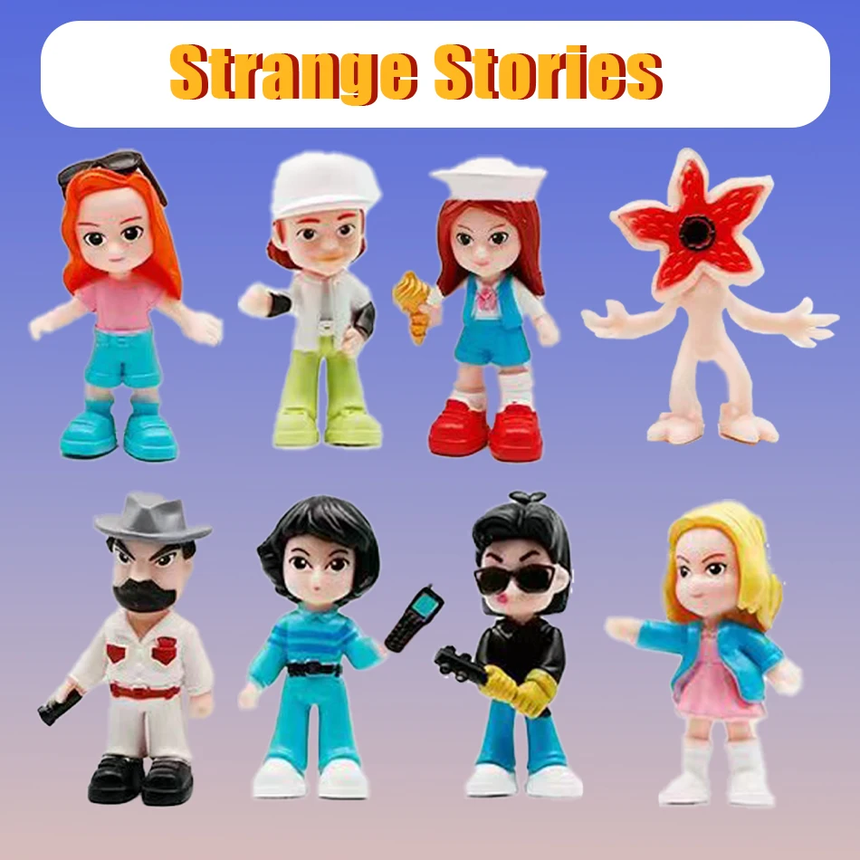 قصص غريبة شخصية كرتونية أنيمي تمثال شخصي إبداعي زخرفة مفاجأة سطح المكتب الطرفية جمع التماثيل