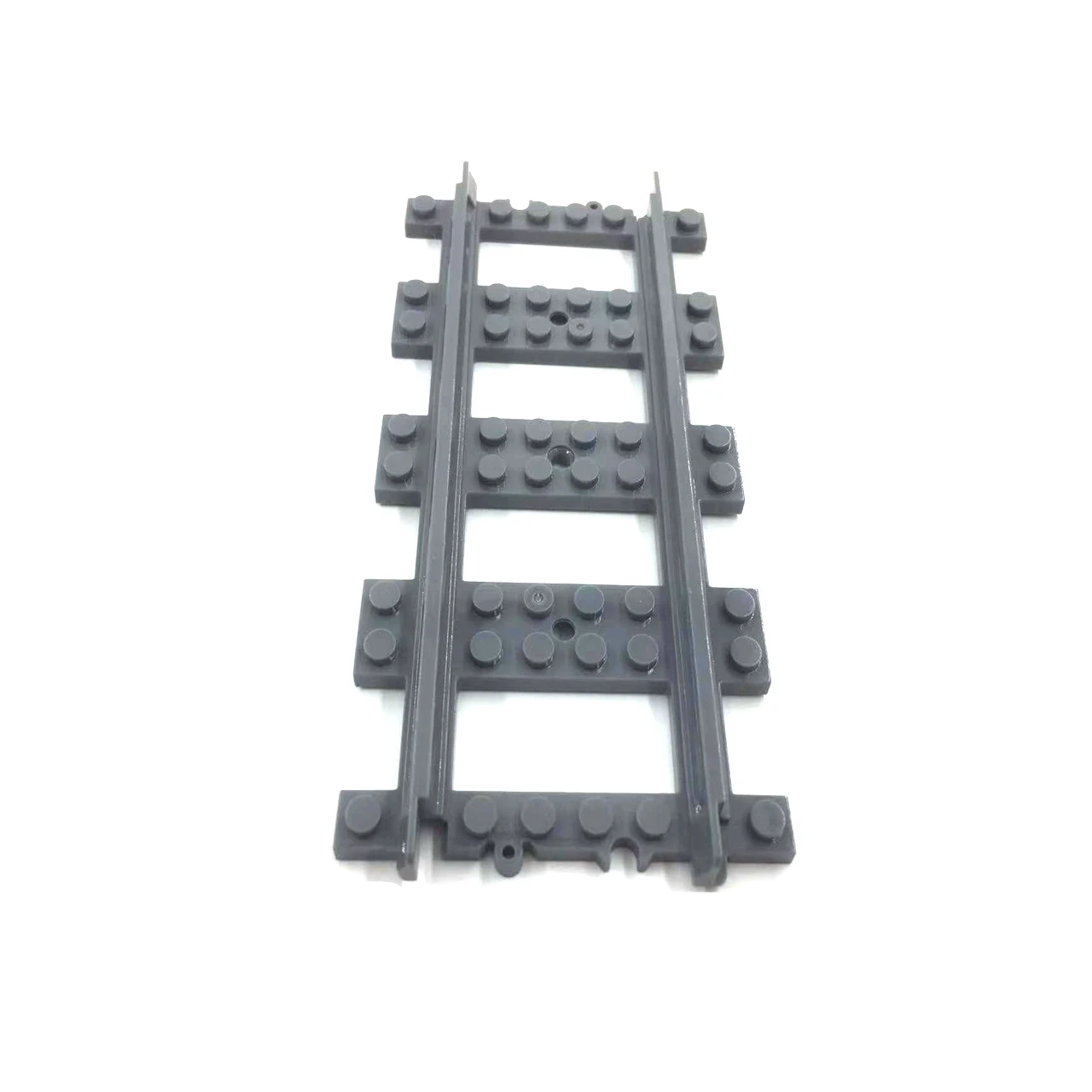 50Pcs/Lot City Trains Train Track Rail Straight Rails Technical Building Blocks Set Bricks Model Kids Classic Toys For Children image 3