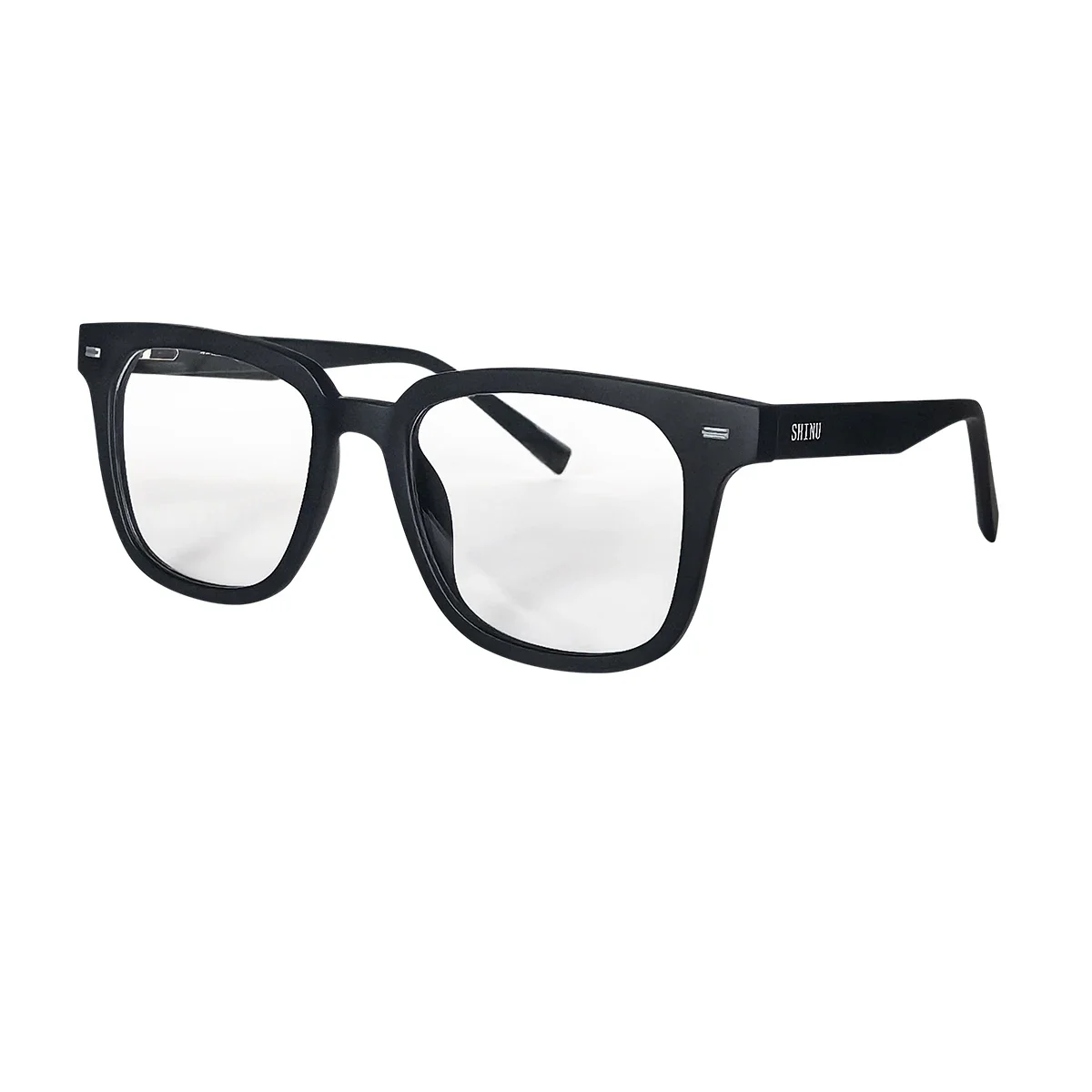 SHINU Photochromic Progressive Multifocal Grade Glasses Near and Far No-line Blue Light Blocking Progressive Multifocus Glasses