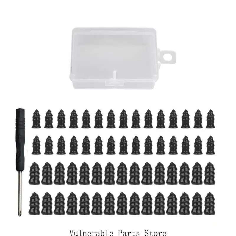

D0UC Metal Tire Repair Nails Quick Emergency Plugs Solution Quick Fix Tire Plugs Set for Auto Motorcycle Enthusiasts