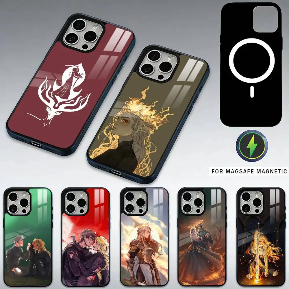 

Throne Of G-Glass Phone Case For iPhone17,16,15,14,13,12,11 Plus,Pro Max Magnetic For Magsafe Wireless Charging