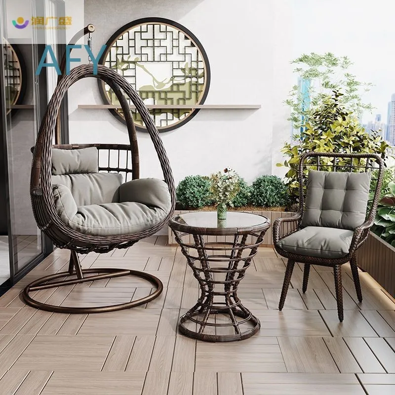 Hanging Chair for Home Balcony Garden Indoor Swing Hammock Nest Chair Outdoor Rocking Basket for Social Media Trend