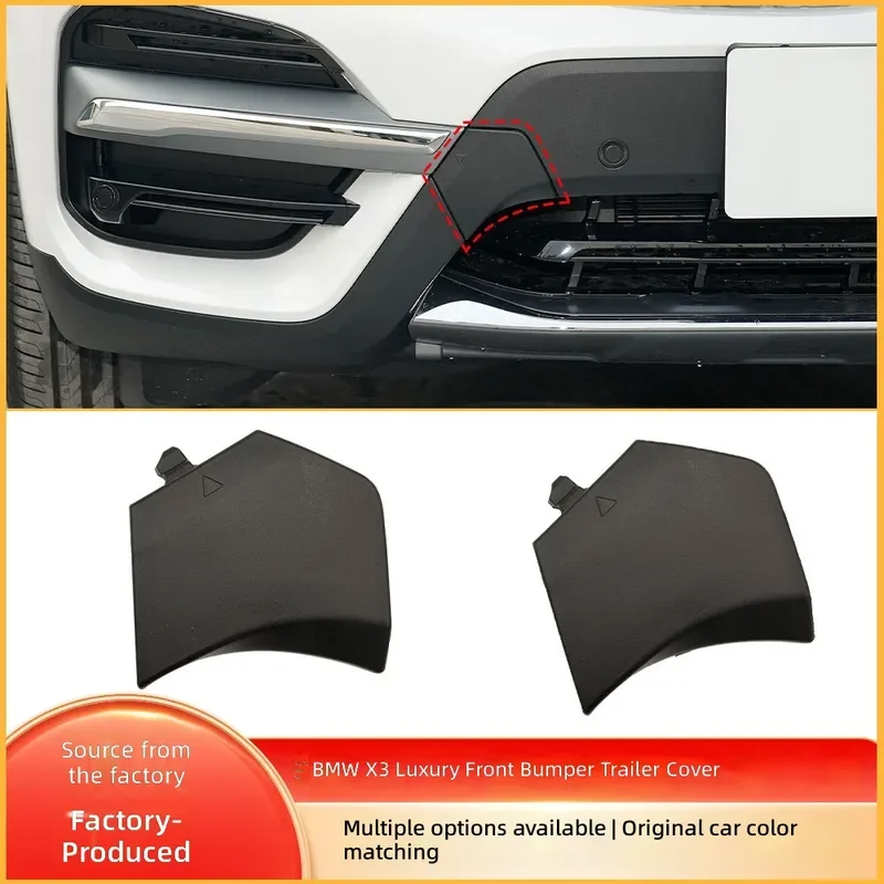 For BMW X3 G01 2018-2021 Front Bumper Tow Hook Cover Trim 51119477665