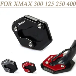 For YAMAHA XMAX300 XMAX 300 125 250 400 Foot Side Stand Extension Kickstand Motorcycle Sidestand Plate Enlarge XMAX125 XAMX250