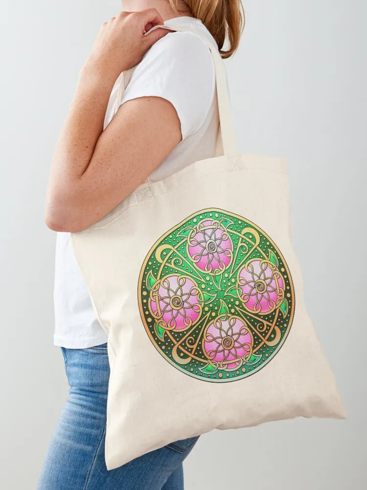 

Rose Garden Mandala Tote Bag Reusable bags Eco bag shopper bag woman Canvas