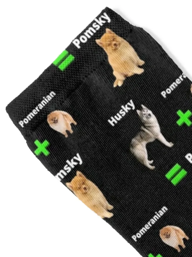 Pomsky Socks Wholesale Thermal man winter anti-slip sheer Man Socks Women's