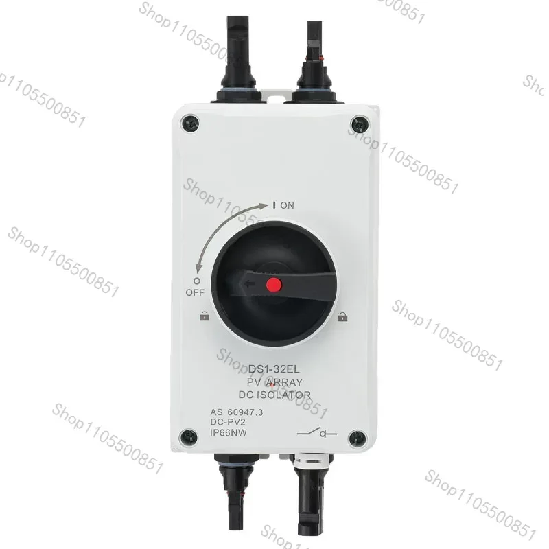 LONQ-40 DC Isolator Solar Switch IP66 Waterproof DC1000V 32A 4P 1Set PV Solar Photovoltaic Disconnect Switch