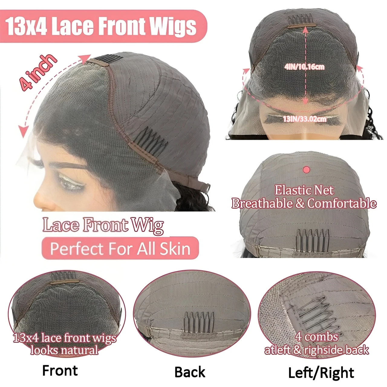 Hightlight Pixie Cut Wig P427 Transparent Lace Human Hair 13×4 Straight Human Hair Wigs Short Bob Wig For Women Natural Hairline