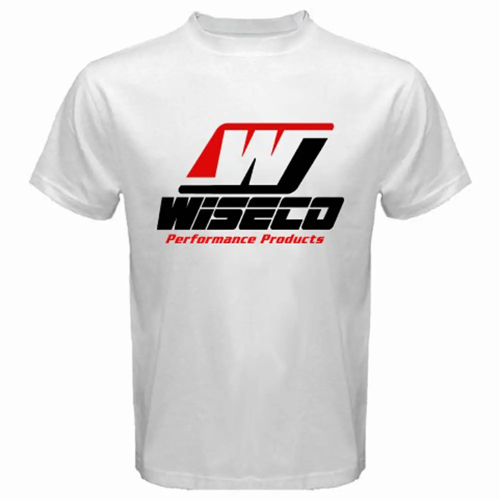 New Wiseco Performance Piston Men's White T Shirt Size S 5XL