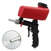 Adjustable Sandblasting Gun 90psi Portable Sand Blaster Sand Blasting Machine Gravity Small Handheld Pneumatic Blasting Gun