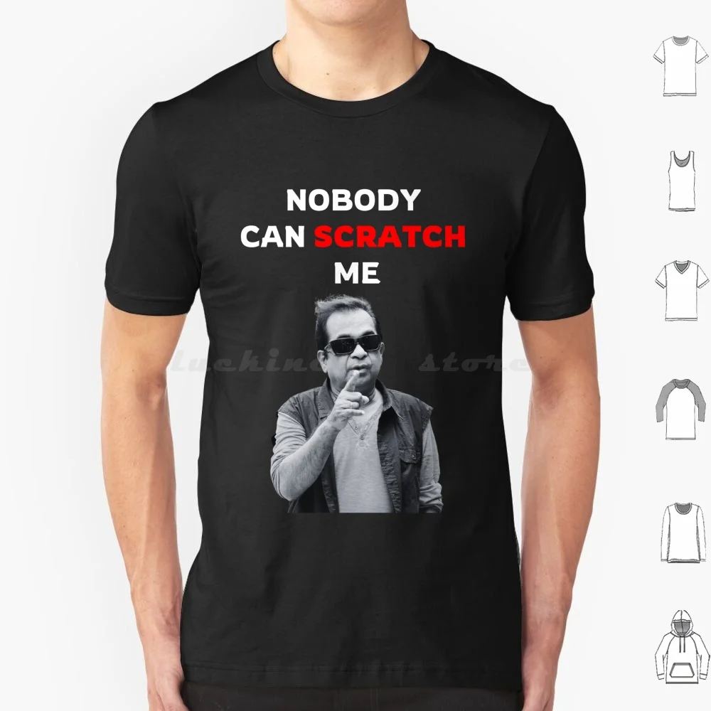 Dookudu Nobody Can Scratch Me-Brahmanandam & Mahesh Babu T Shirt Big Size 100% Cotton Dookudu Mahesh Babu Samantha Samantha