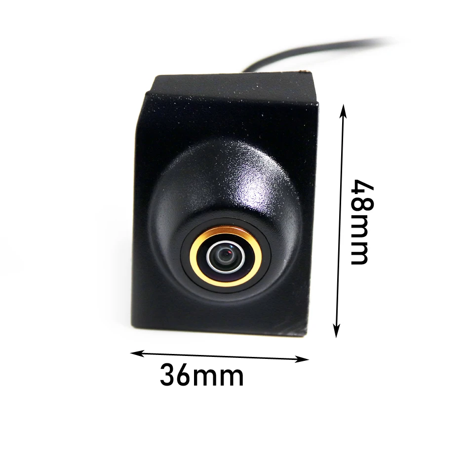 GAYINTT 170° 720P Night Vision Car Front View Camera For BMW X1 F48 2016 2017 Logo Mark Fisheye Lens HD Camera