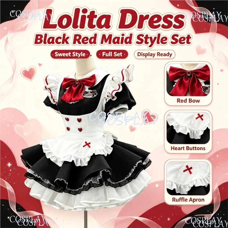 Thumbnail 2 - #4 Compare Maid Costume Dresses with Apron Sets Before You Buy