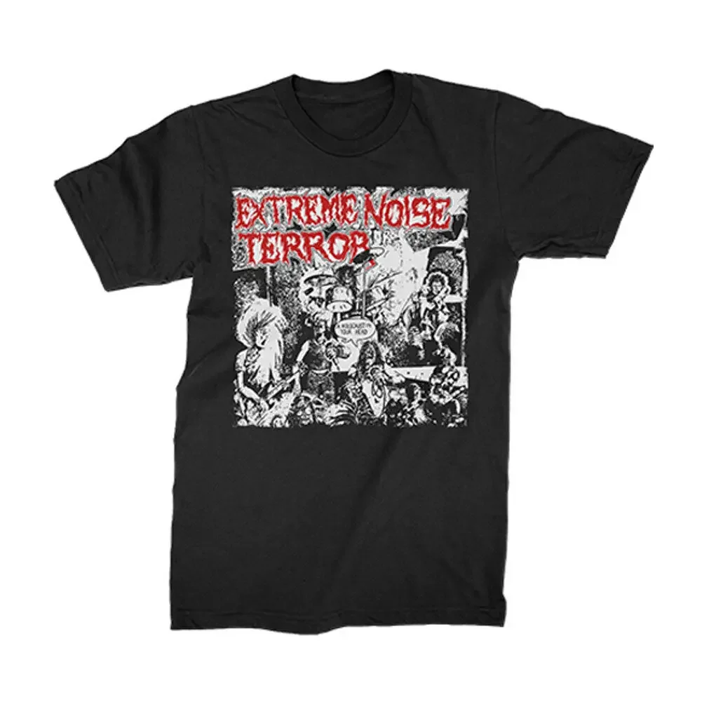 Men's Extreme Noise Terror Terror Holocaust Tee T-shirt Small Black