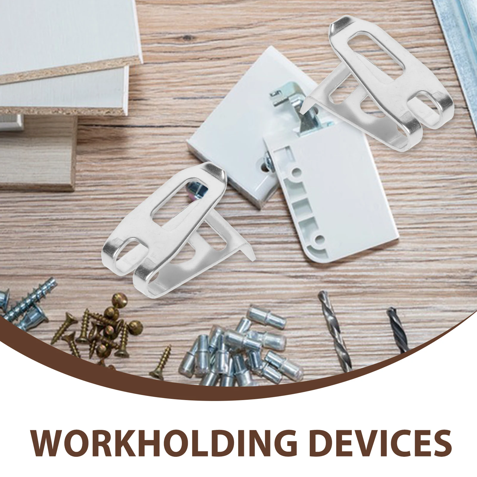 

2Pcs Electric Drill Hanger Belt Clip Stainless Steel Tool Hook Heavy Duty Organizer Impact Driver Belt Clamp for Impact Drivers