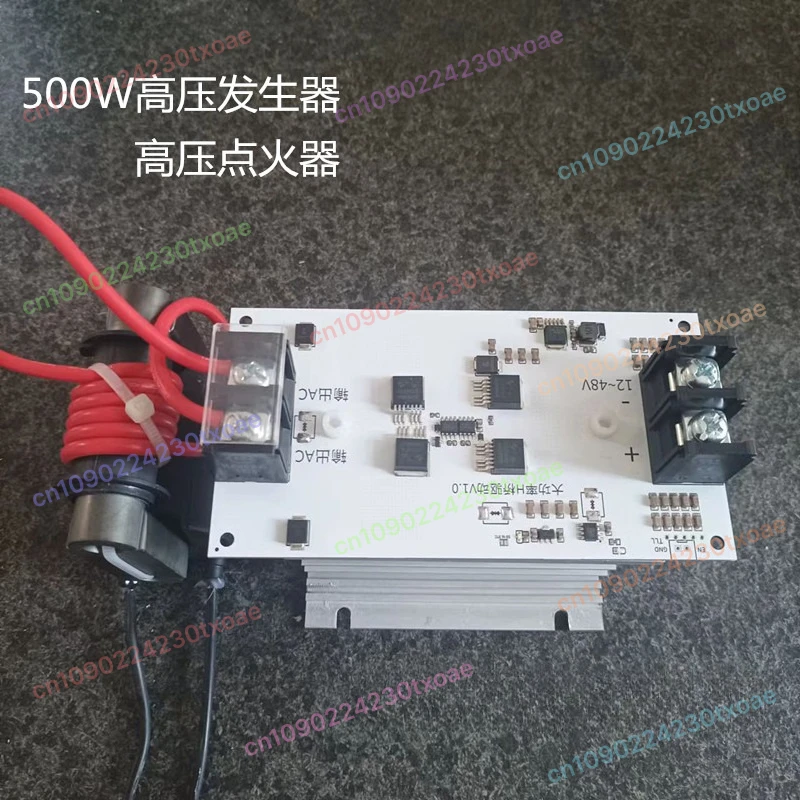 500W Industrial , High Voltage Power Supply For AC Square Wave Output & DC Capacitor Charging