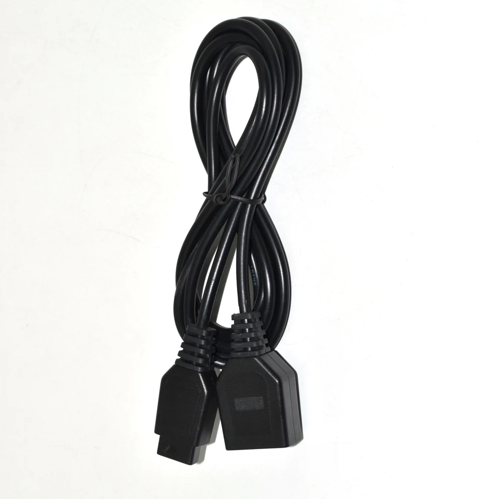 100PCS 9 pin 1.8M extension cable for  Sega Genesis 2 3 console for MD2 controller