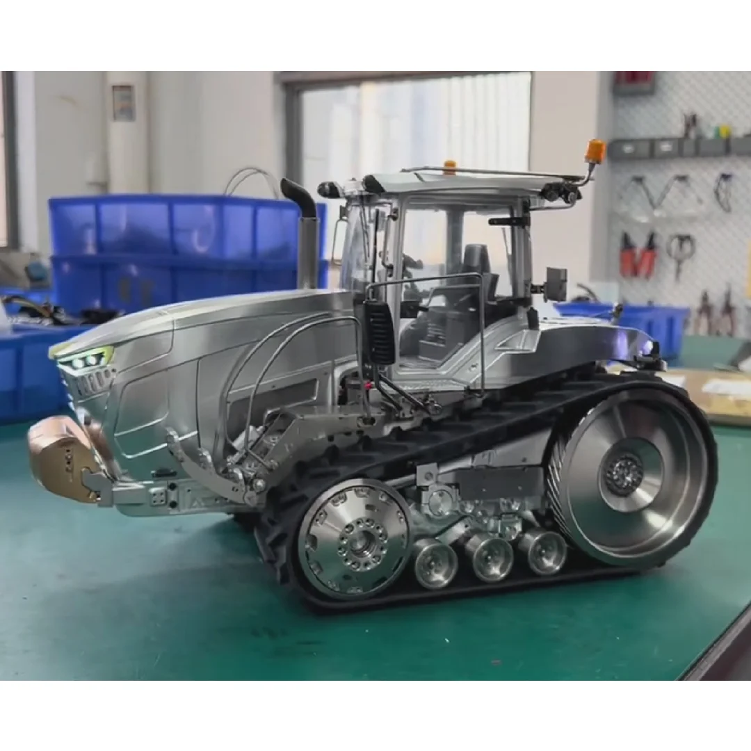 Pré-venda de Caminhões Hidráulicos RC LESU MT900 em Metal 1:14 943, Modelo de Maquinário Agrícola com Controle Remoto para Adultos