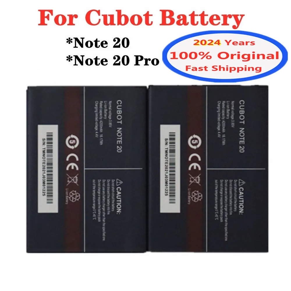 2024 anni CUBOT Note20 batteria originale per Cubot Note 20 / Note 20 Pro 4200mAh batterie per telefoni cellulari ad alta capacità