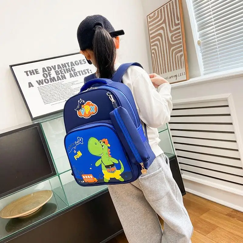 Primary School Student Bag Cartoon Cute Dinosaur Backpack Student Bag Mochila Escolar Backpack School Bags Plecak School Bag