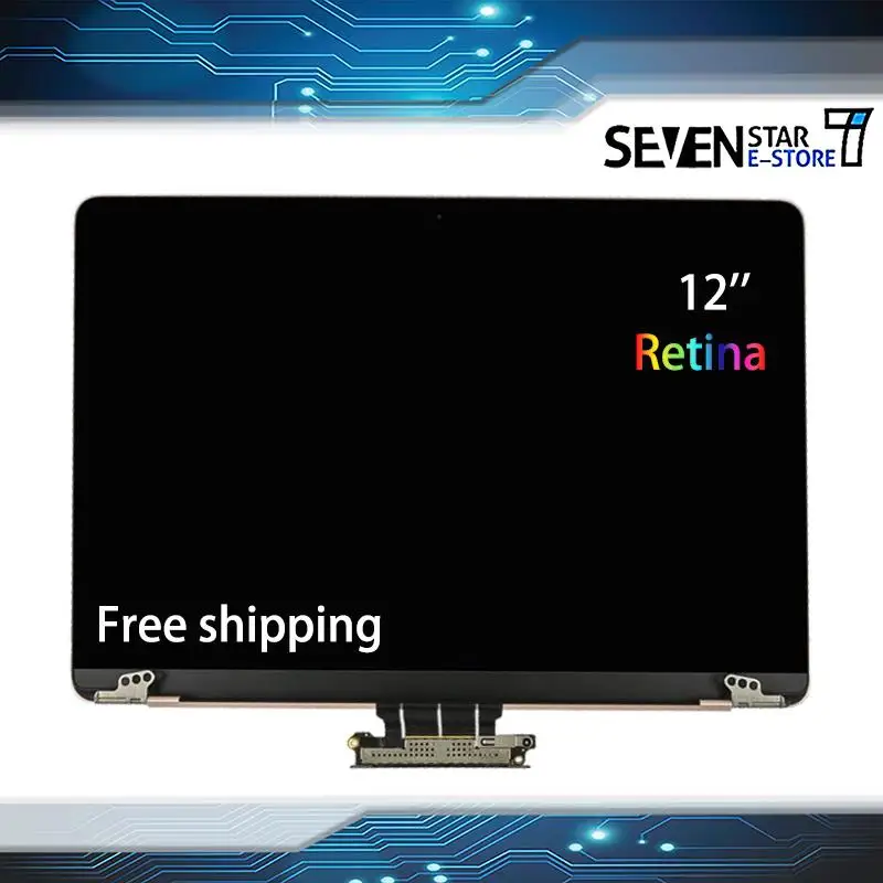 Top! New GOUZI Brand NEW LCD Screen Display For Apple MacBook 12'' A1534 LCD Assembly 2015 2016 2017 Year Glass Panle