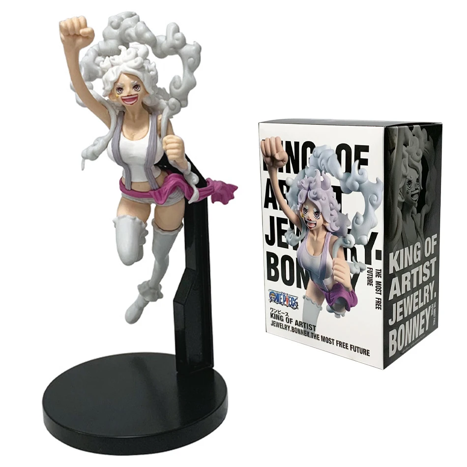 Heißer One Piece Anime Handgefertigte Sonnengott Nikaponi Hübsches Mädchen Figur PVC-Modell Anime-Zubehör Desktop-Ornament Geburtstagsgeschenk