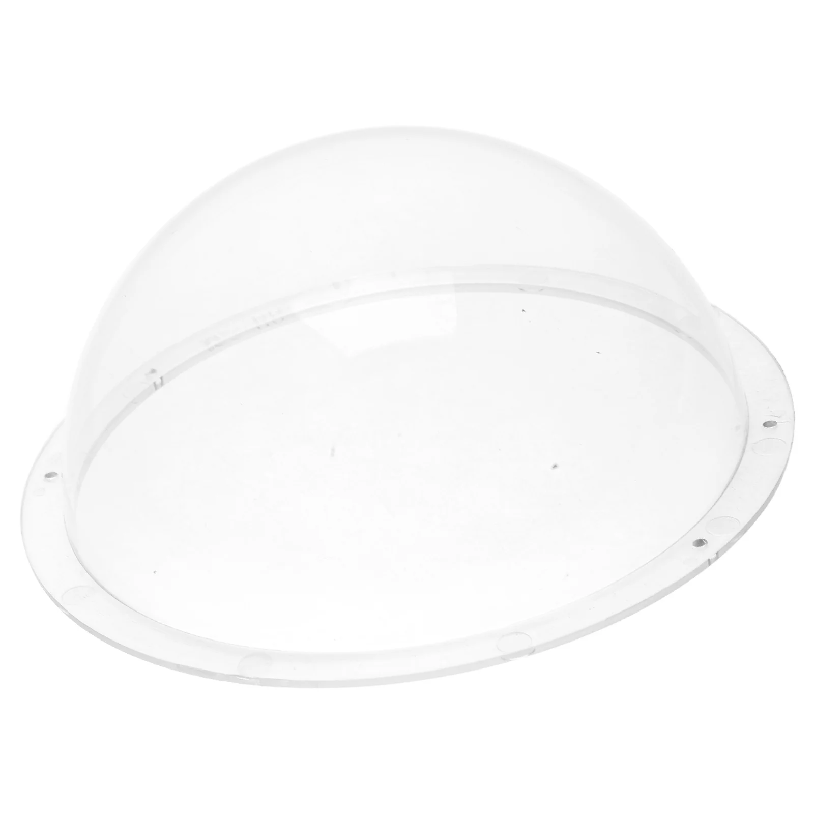 

147Mm Clear Camera Dome Protector High Durability Hemisphere Cover for Outdoor Security Cameras Uv Resistant Easy Install