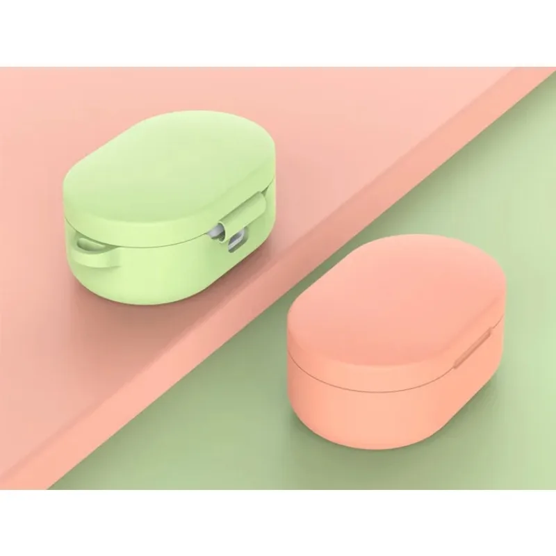 Redmi airdots drahtlose Bluetooth-Headset Schutzhülle redmi einfarbige flüssige Silikons chale Aufbewahrung sbox einfache Persönlichkeit