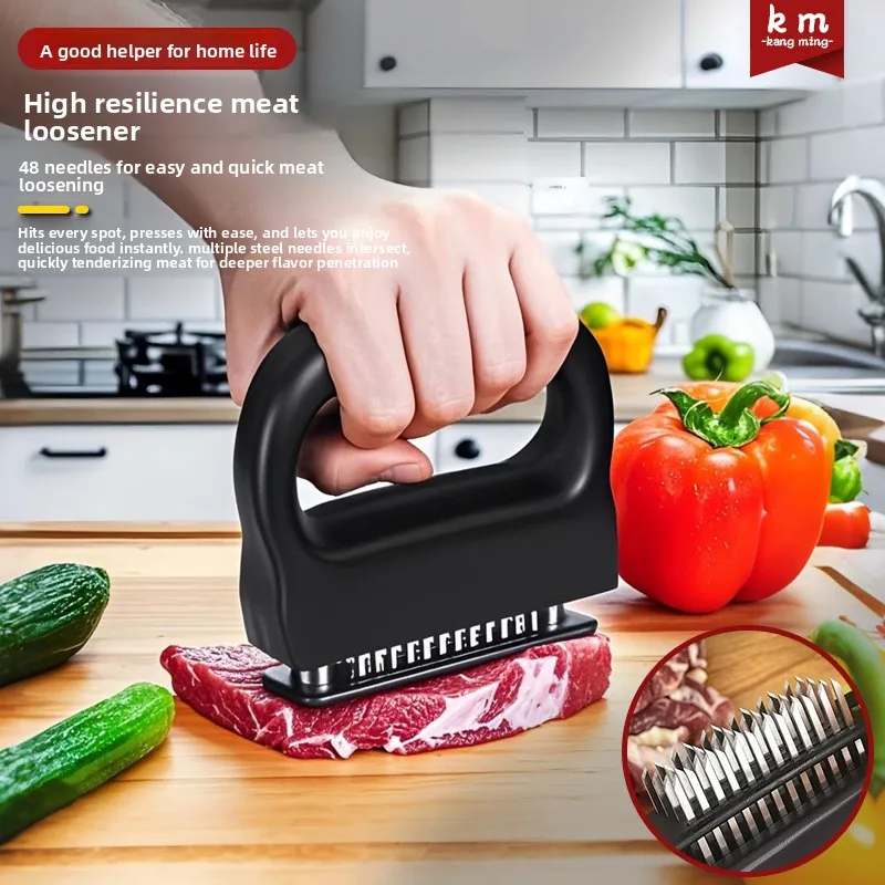 

2025 New Stainless steel meat tenderizer steak meat hammer meat tenderizer needle Steak tenderizing needle
